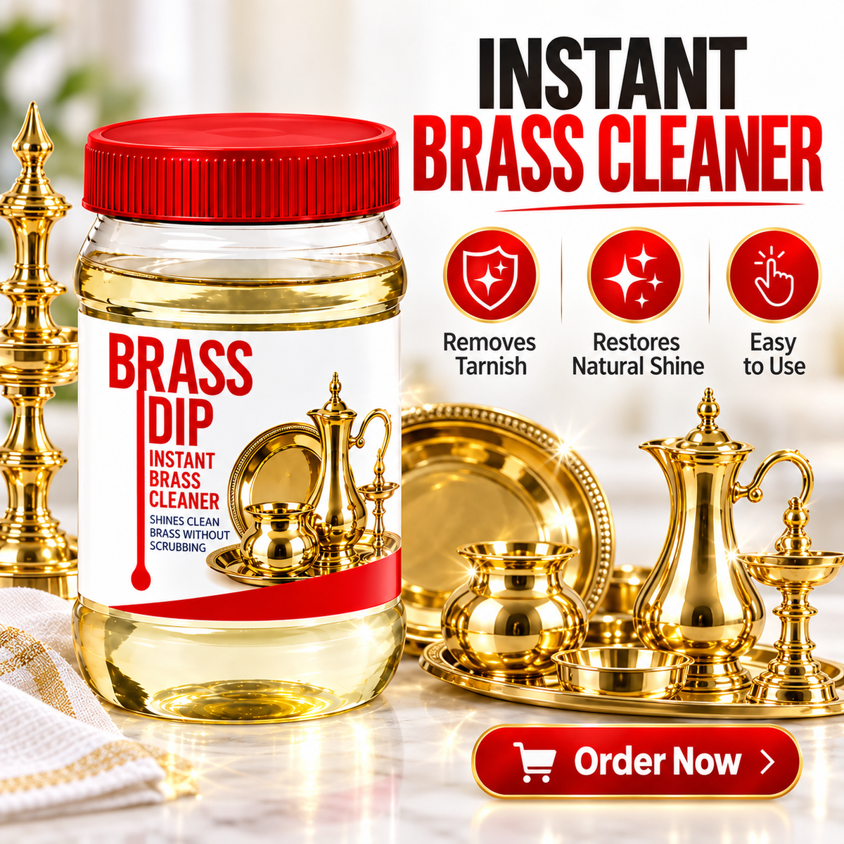 BRASS CLEANER - INSTANT BRASS CLEANER