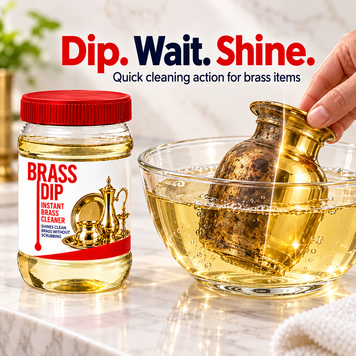 BRASS CLEANER - INSTANT BRASS CLEANER