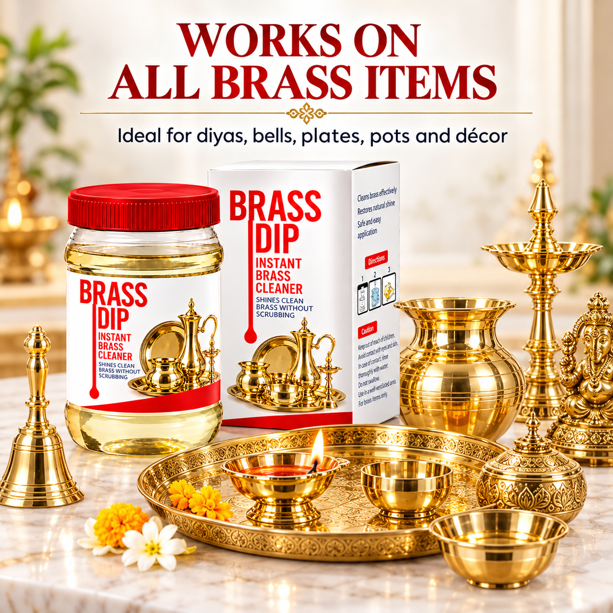 BRASS CLEANER - INSTANT BRASS CLEANER