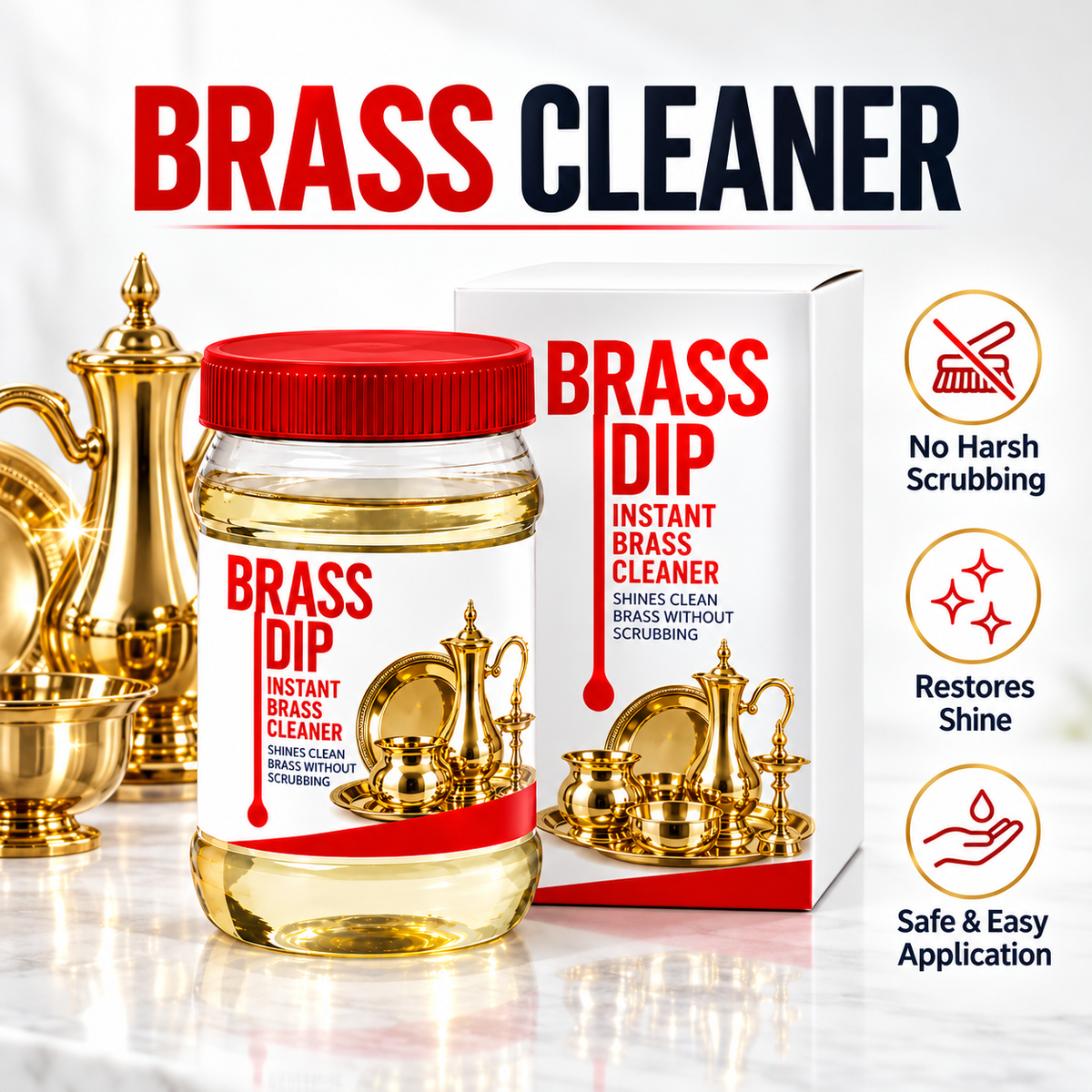 BRASS CLEANER - INSTANT BRASS CLEANER