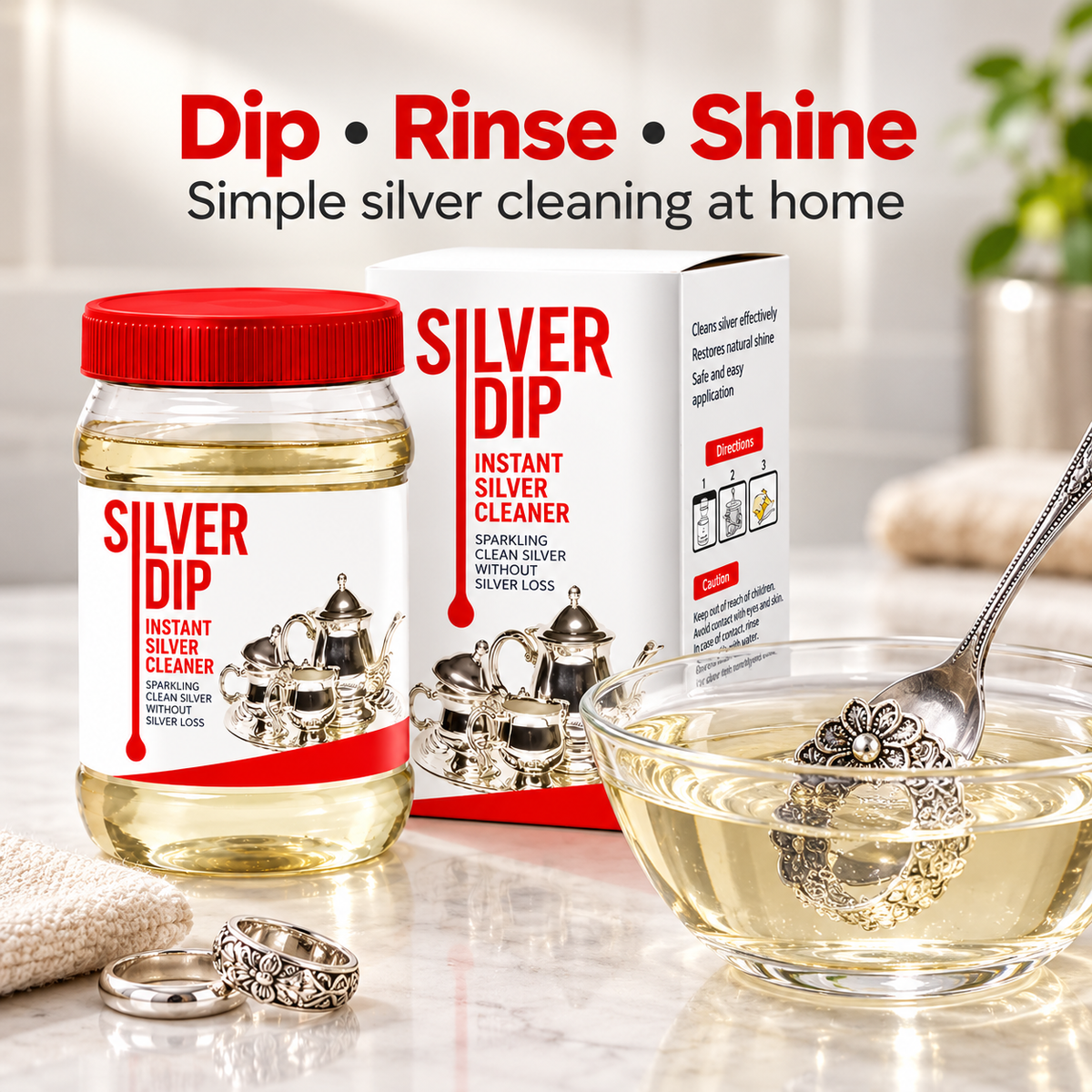 SILVER DIP - INSTANT SILVER CLEANER