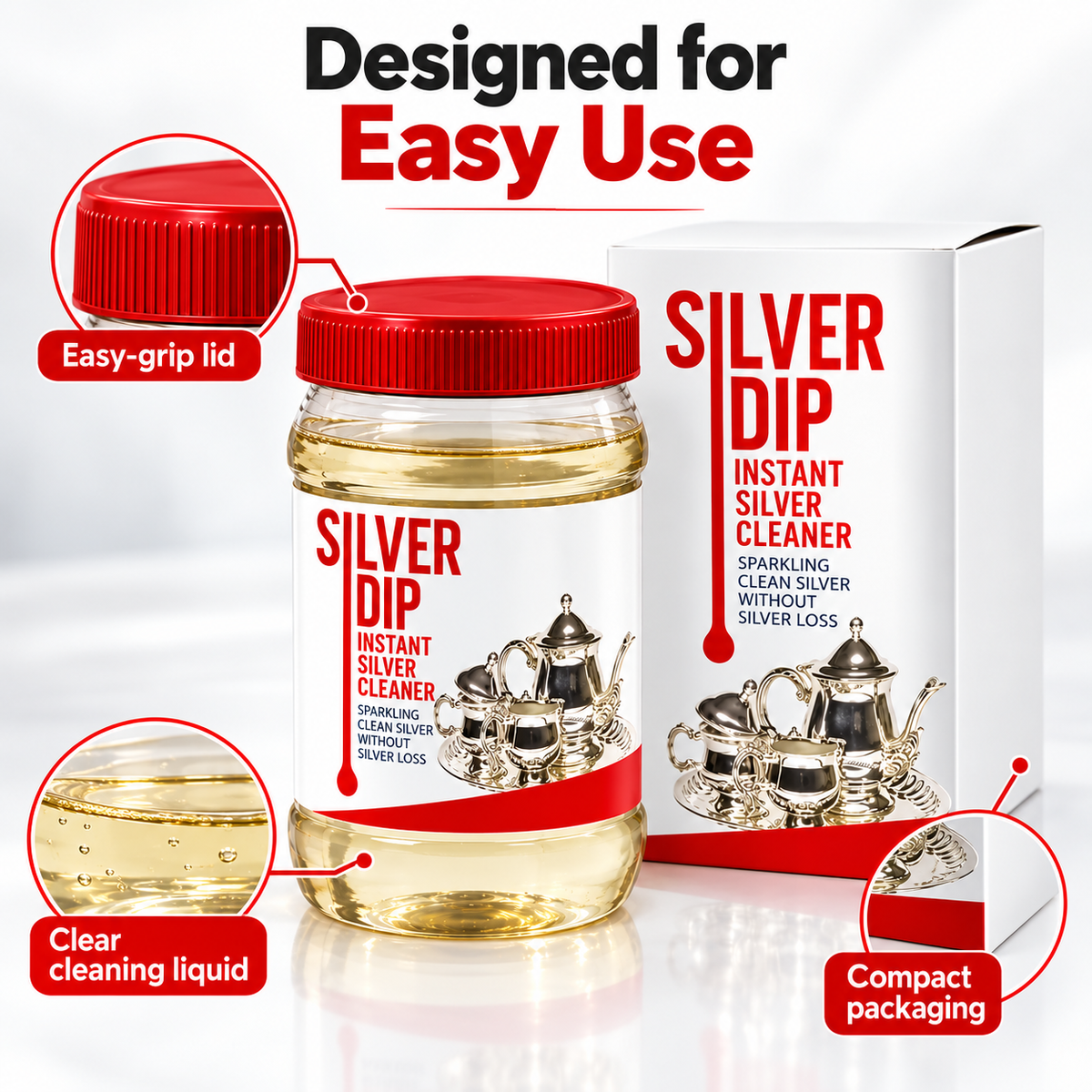 SILVER DIP - INSTANT SILVER CLEANER