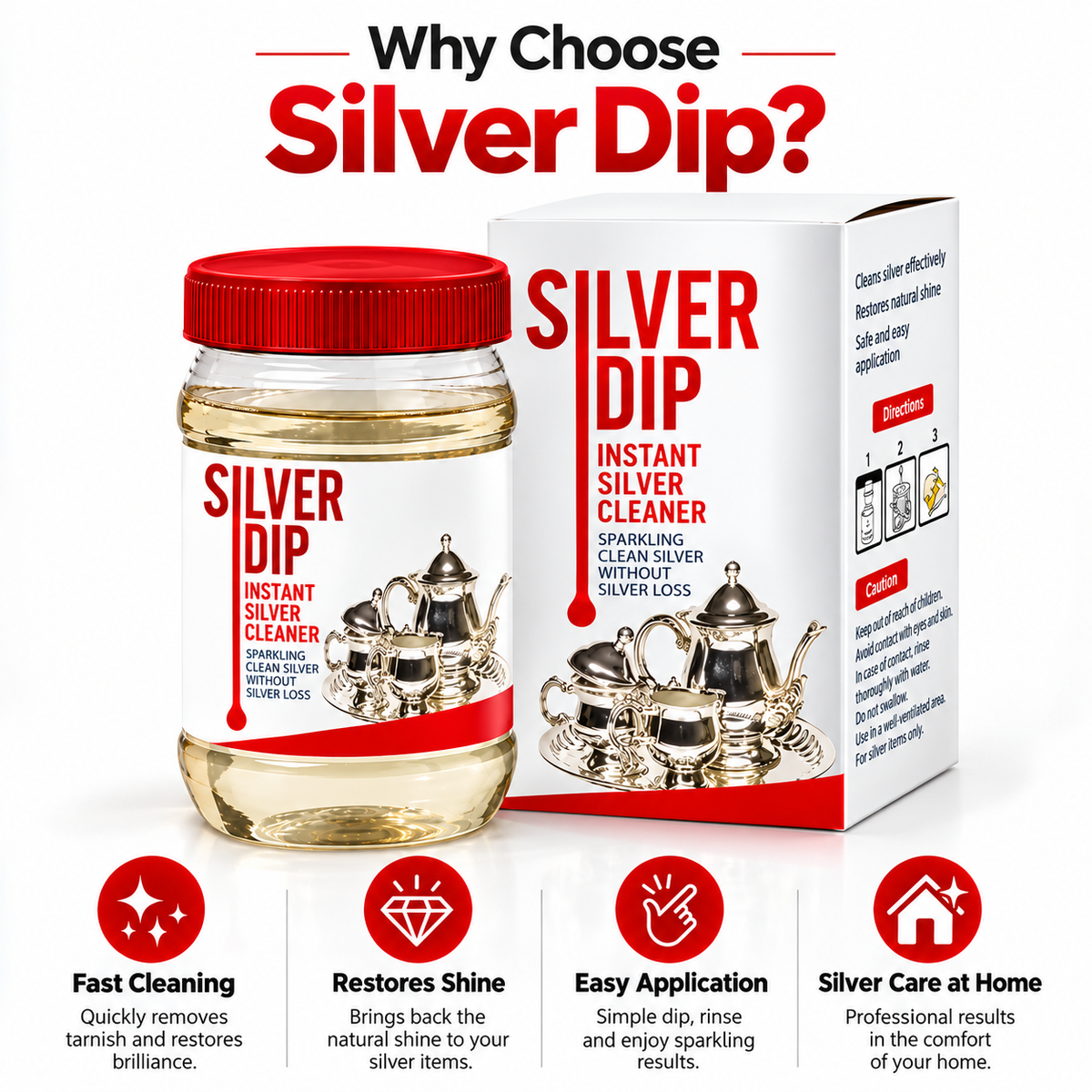 SILVER DIP - INSTANT SILVER CLEANER